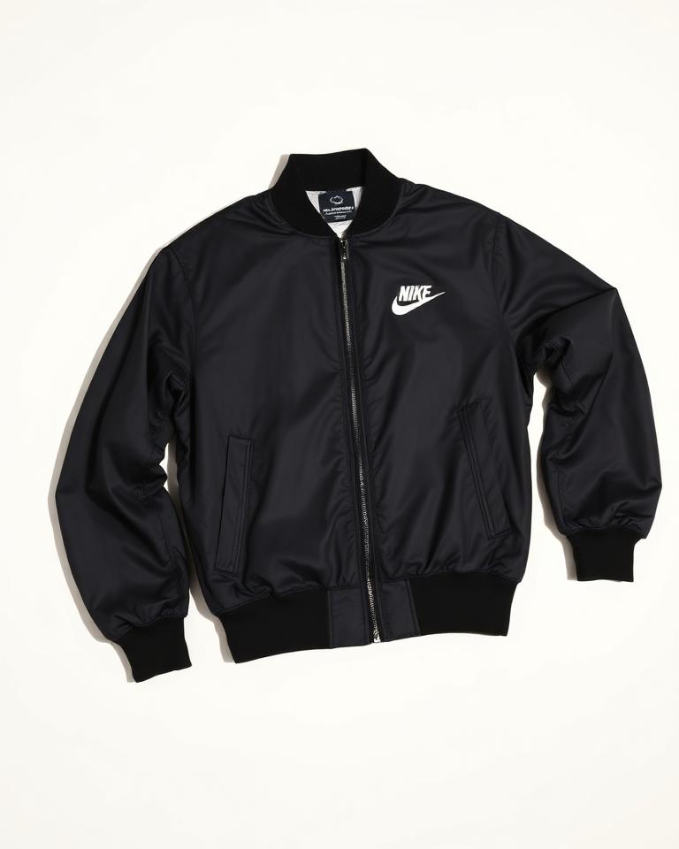 Nike — Bomber nero anni '00